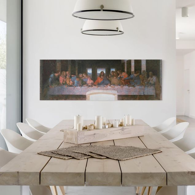 Wanddeko Wohnzimmer Leonardo da Vinci - Das letzte Abendmahl