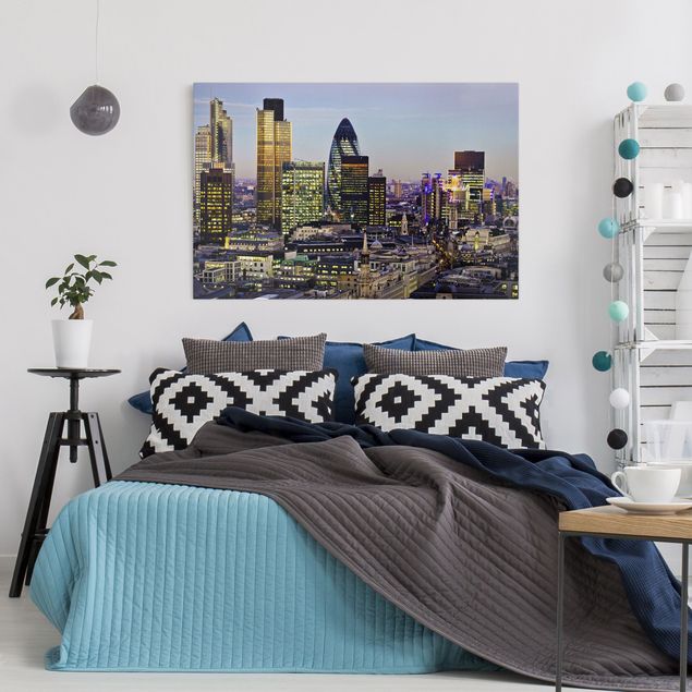 Wanddeko Schlafzimmer London City