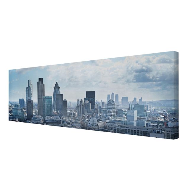 Wanddeko Esszimmer London Skyline