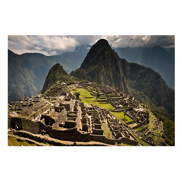Wanddeko Büro Machu Picchu