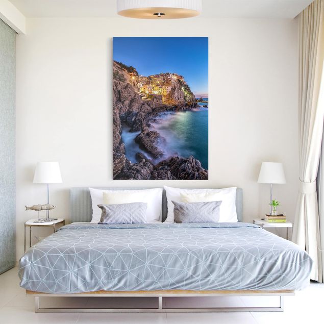 Wanddeko Wohnzimmer Manarola Cinque Terre