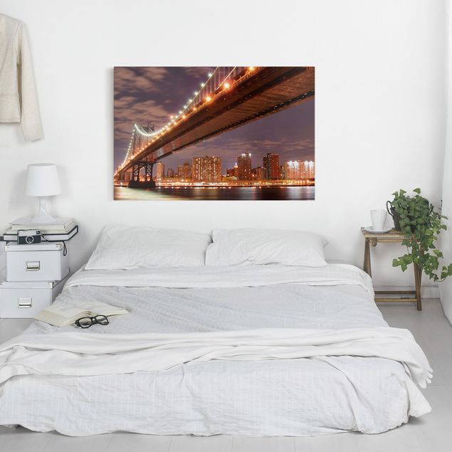 Wandbilder New York Manhattan Bridge