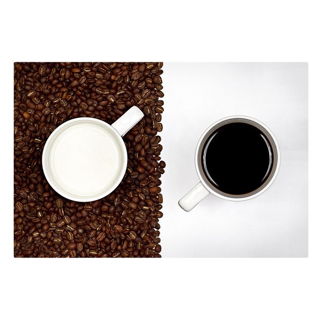 Wandbilder Kaffee Milchkaffee
