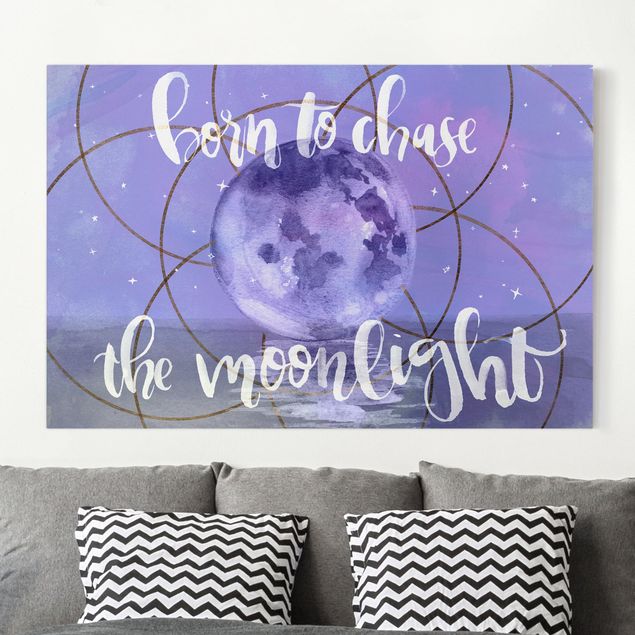Wanddeko Wohnzimmer Mond-Kind - Moonlight