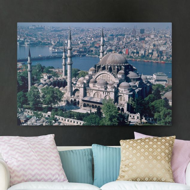 Wanddeko Wohnzimmer Moschee Istanbul
