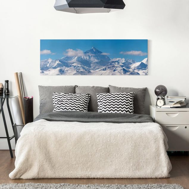 Wanddeko Schlafzimmer Mount Everest