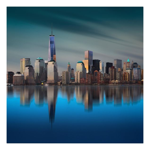 Wanddeko Esszimmer New York World Trade Center