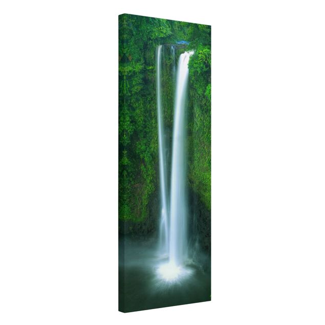 Wanddeko Esszimmer Paradiesischer Wasserfall