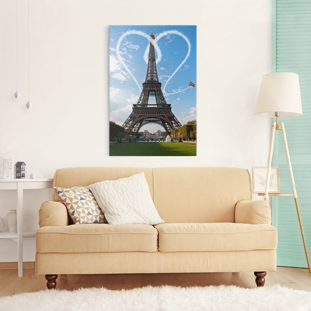 Wanddeko Schlafzimmer Paris - City of Love