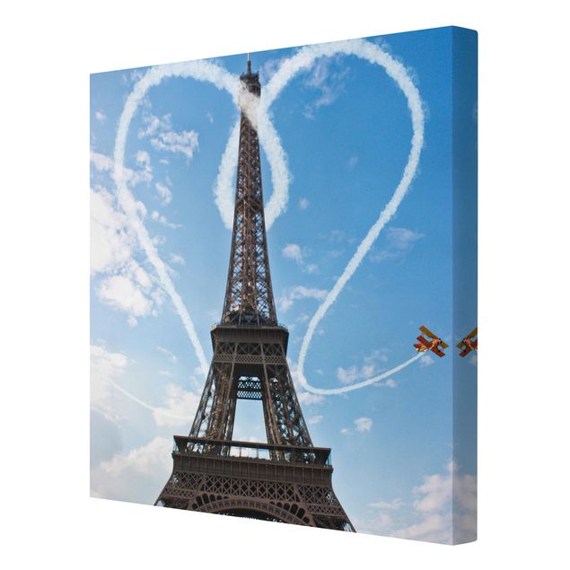 Wanddeko Esszimmer Paris - City of Love