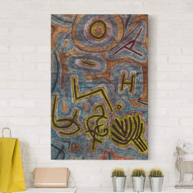 Wanddeko braun Paul Klee - Katharsis