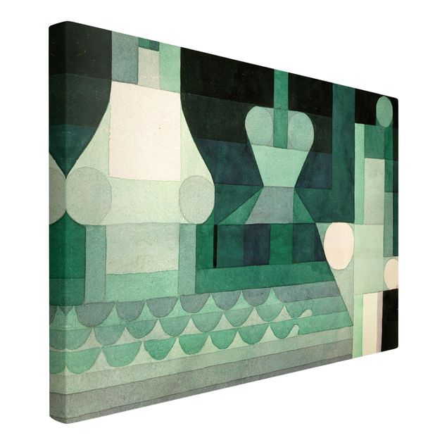 Wanddeko grau Paul Klee - Schleusen