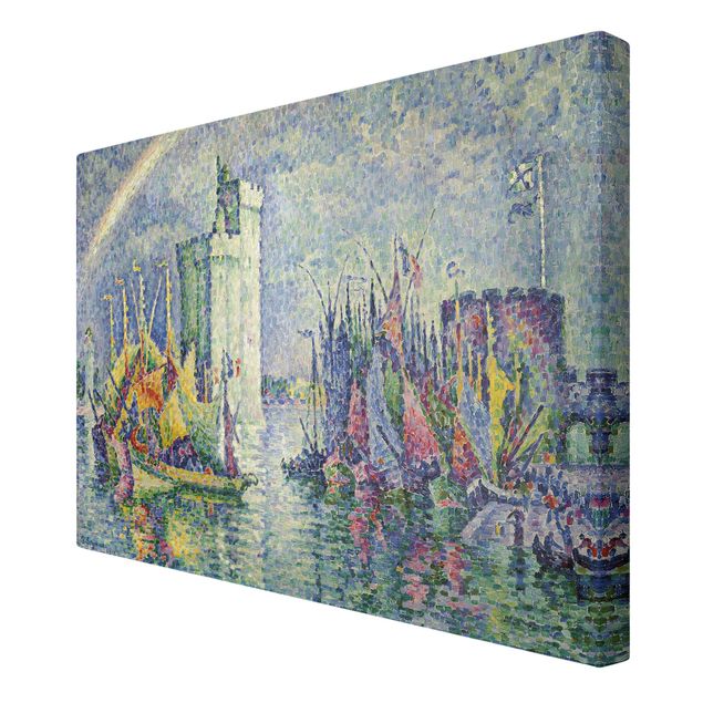 Post Impressionismus Bilder Paul Signac - Regenbogen über La Rochelle