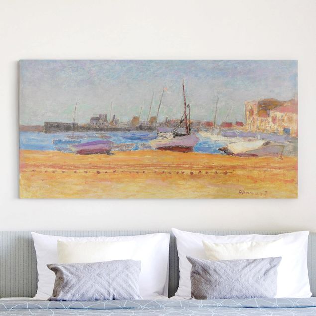 Wanddeko Wohnzimmer Pierre Bonnard - Der Hafen von Cannes