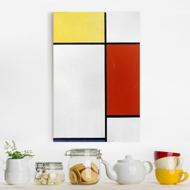 Küche Dekoration Piet Mondrian - Komposition I