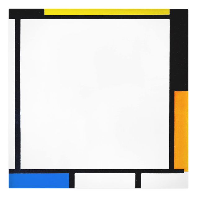 Wanddeko Esszimmer Piet Mondrian - Komposition II