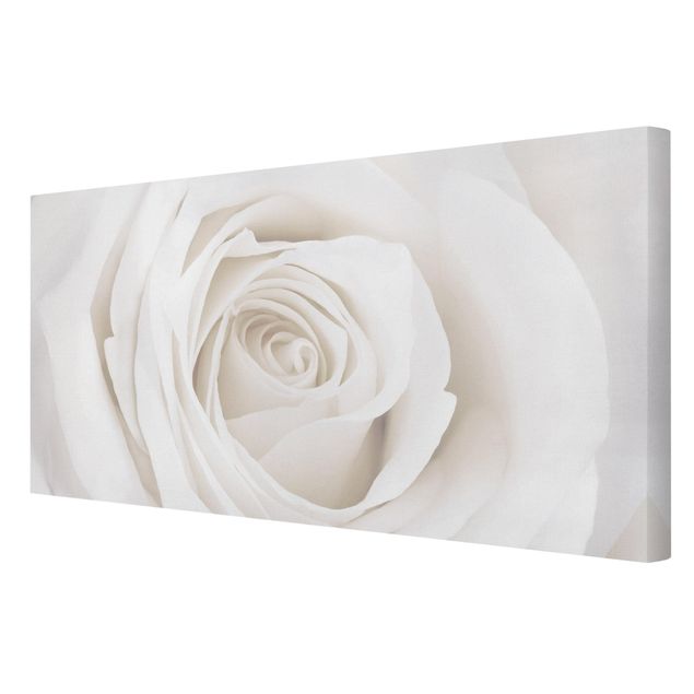 Wanddeko Esszimmer Pretty White Rose