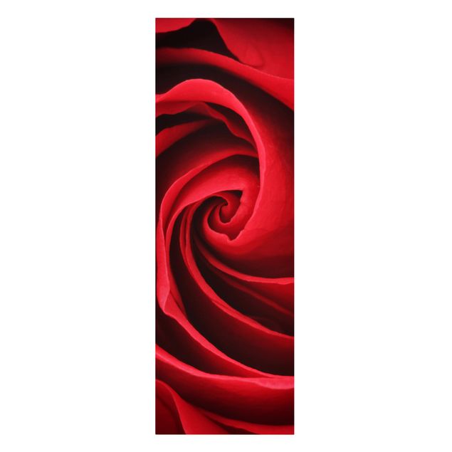 Deko Blume Red Rose Blossom