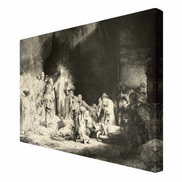 Wanddeko Esszimmer Rembrandt van Rijn - Christus heilt die Kranken