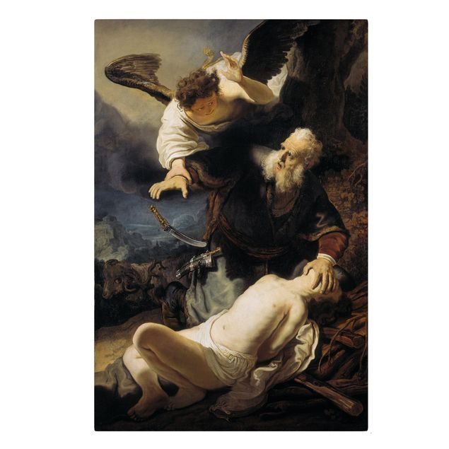 Wanddeko Flur Rembrandt van Rijn - Die Opferung Isaaks