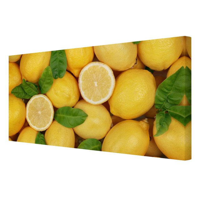 Wohndeko Obst Saftige Zitronen
