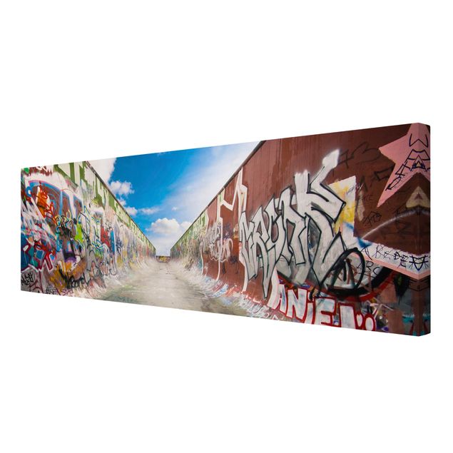 Leinwandbilder Steine Skate Graffiti