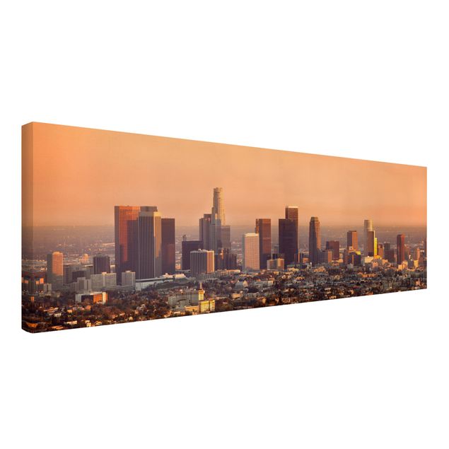 Wanddeko Esszimmer Skyline of Los Angeles