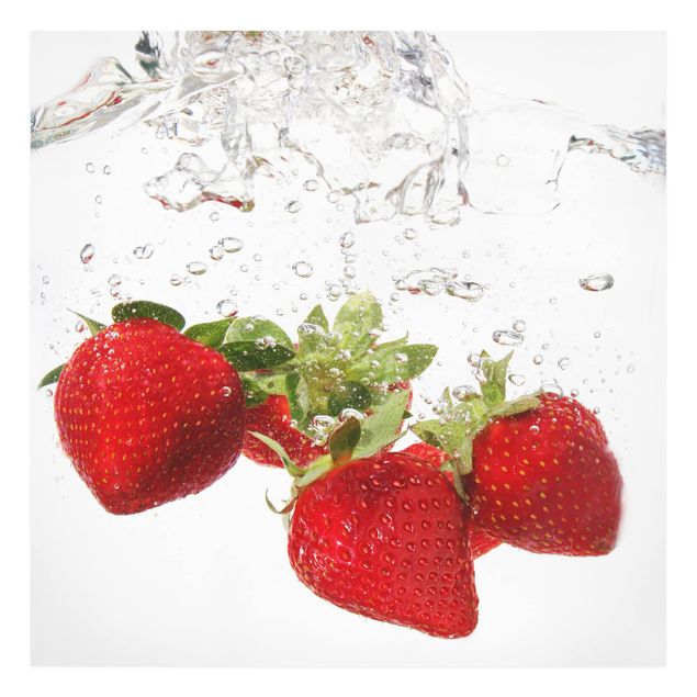Wohndeko Obst Strawberry Water