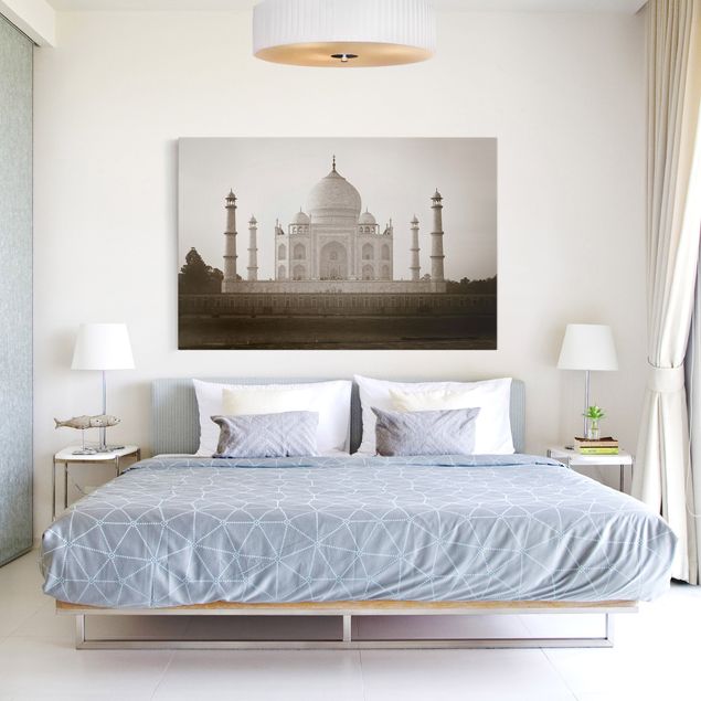 Wanddeko beige Taj Mahal
