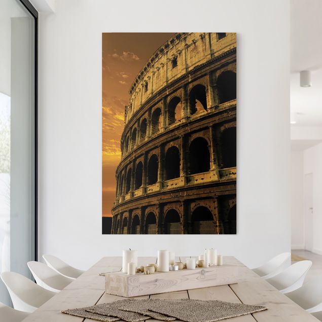 Wanddeko Wohnzimmer The Colosseum