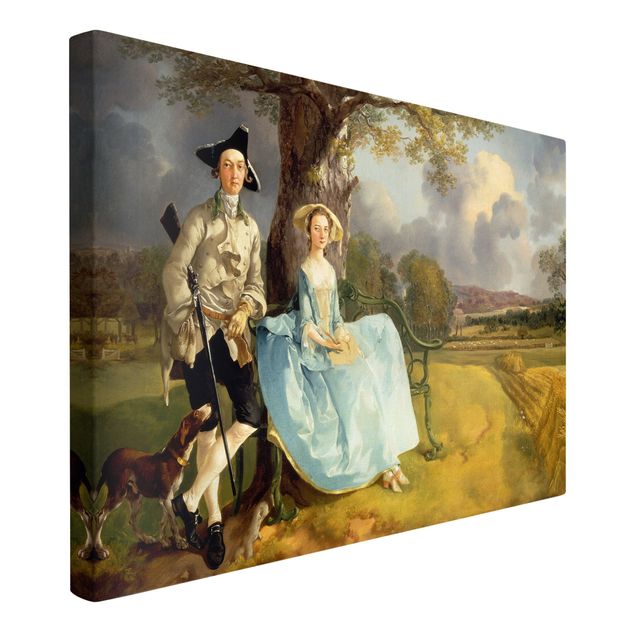 Wanddeko Flur Thomas Gainsborough - Das Ehepaar Andrews