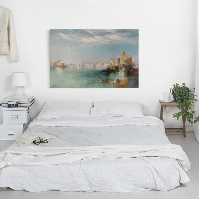 Wanddeko Schlafzimmer Thomas Moran - Canal Grande Venedig