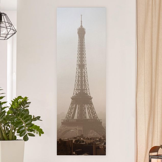 Wanddeko beige Tour Eiffel