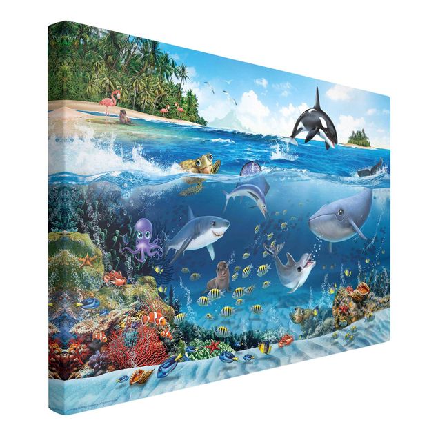 Wandbilder Fische Animal Club International - Unterwasserwelt mit Tieren