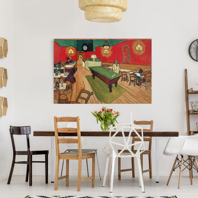 Wanddeko Schlafzimmer Vincent van Gogh - Das Nachtcafé in Arles