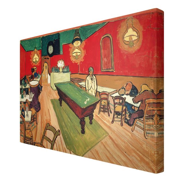 Post Impressionismus Bilder Vincent van Gogh - Das Nachtcafé in Arles