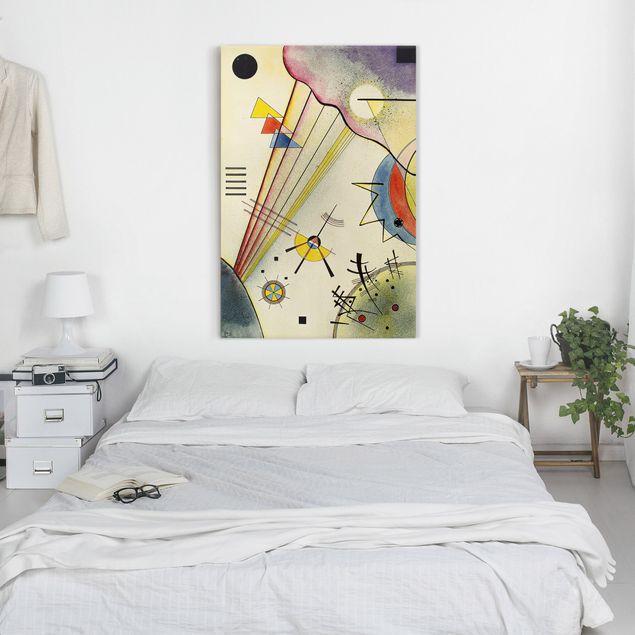 Wanddeko Wohnzimmer Wassily Kandinsky - Deutliche Verbindung