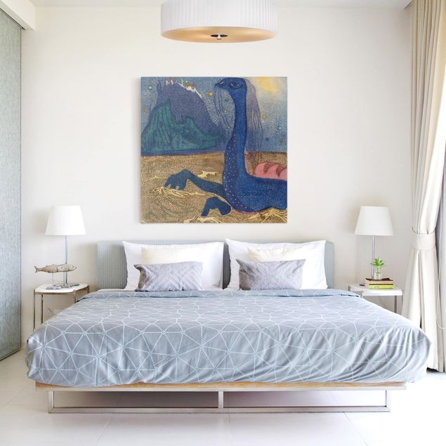 Wanddeko Schlafzimmer Wassily Kandinsky - Mondnacht