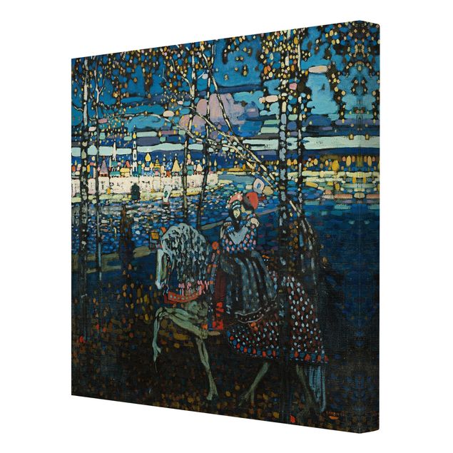 Wanddeko Esszimmer Wassily Kandinsky - Reitendes Paar