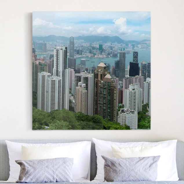 Wandbilder Asien Watching HongKong