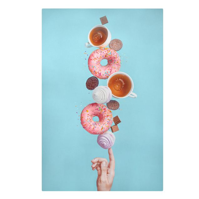 Wandbilder Modern Weekend Donuts