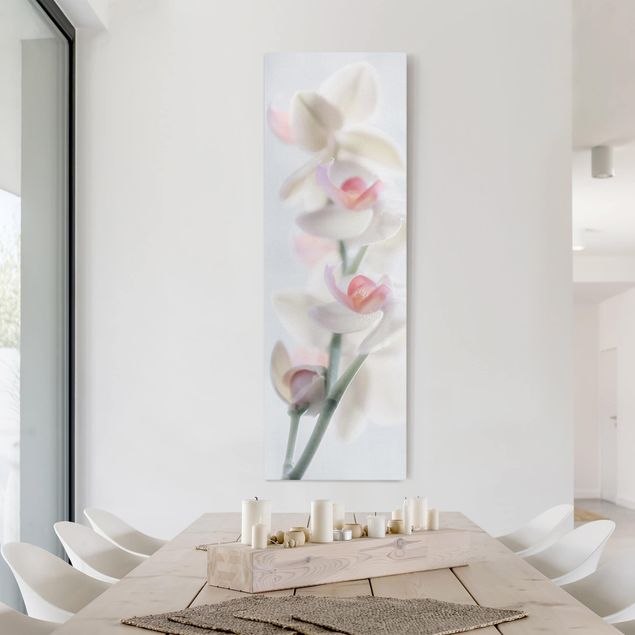 Wanddeko Wohnzimmer Zerbrechliche Orchidee