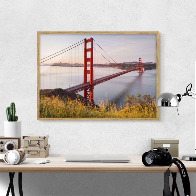 Deko Architektur Golden Gate Bridge in San Francisco