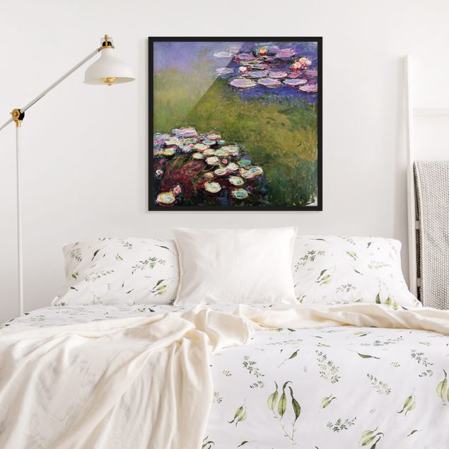 Wanddeko Schlafzimmer Claude Monet - Seerosen