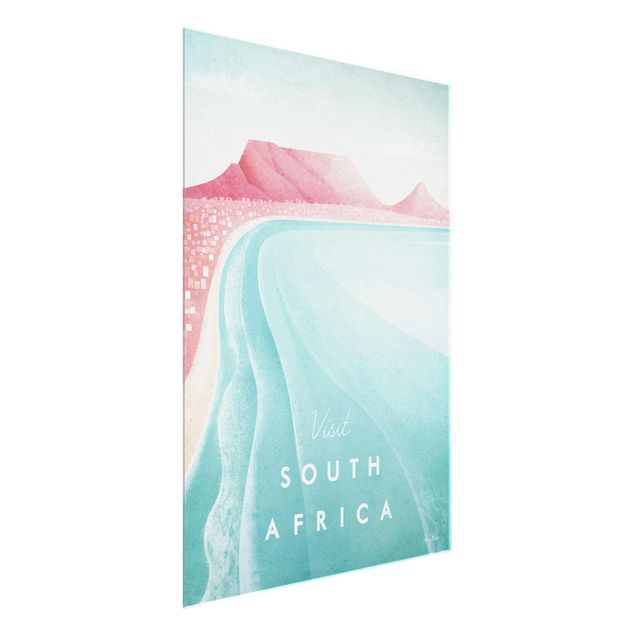 Wanddeko Esszimmer Reiseposter - Südafrika