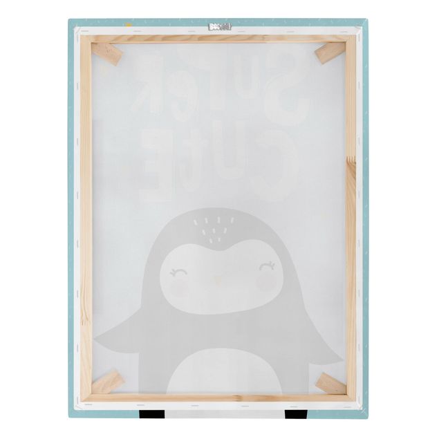 Wanddeko Tiere Super Cute Pinguin