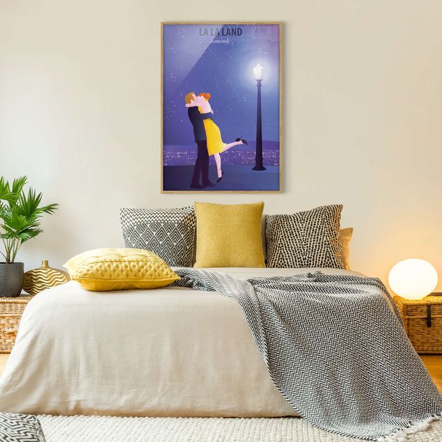 Wanddeko Schlafzimmer Filmposter La La Land II