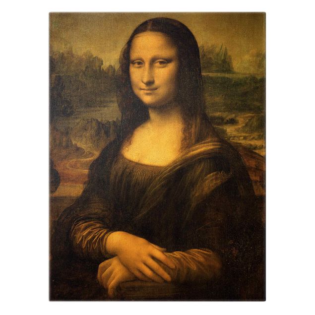 Wanddeko Esszimmer Leonardo da Vinci - Mona Lisa