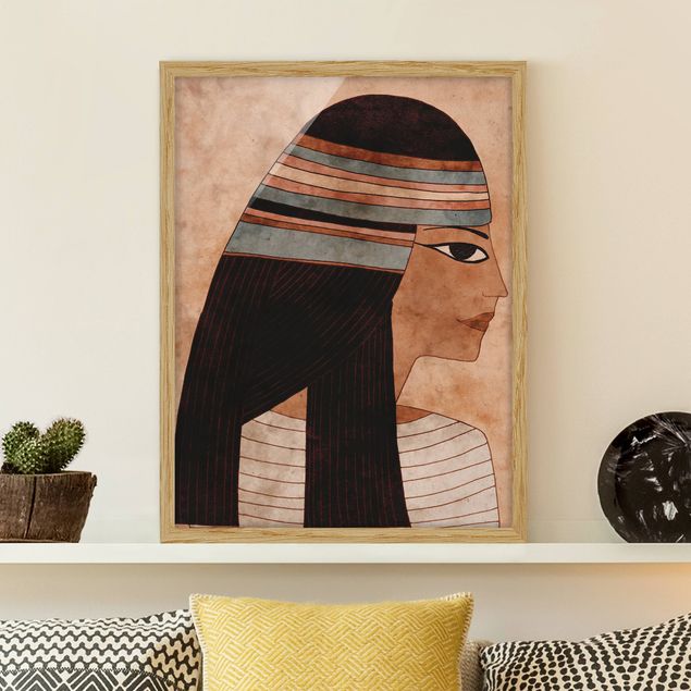 Wanddeko Afrika Cleopatra