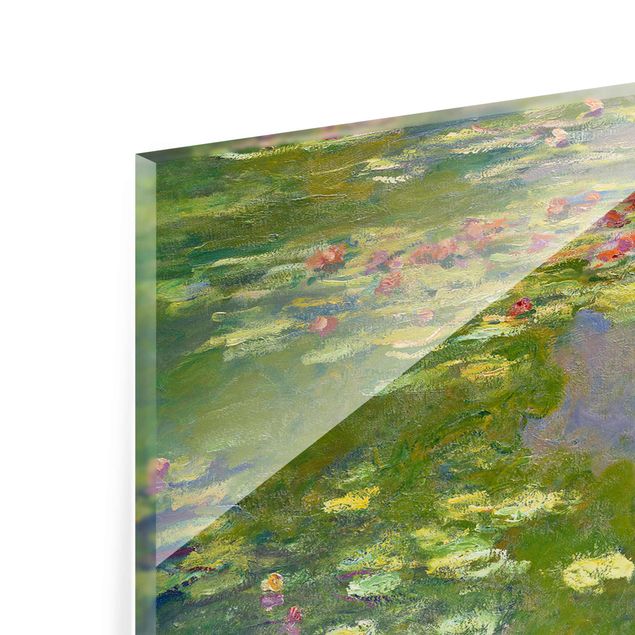 Wanddeko grün Claude Monet - Grüne Seerosen